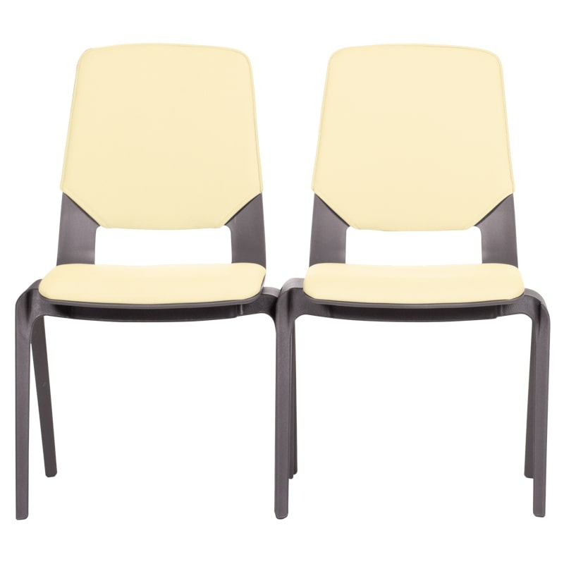 Посетителски стол Carmen Limber светложълт